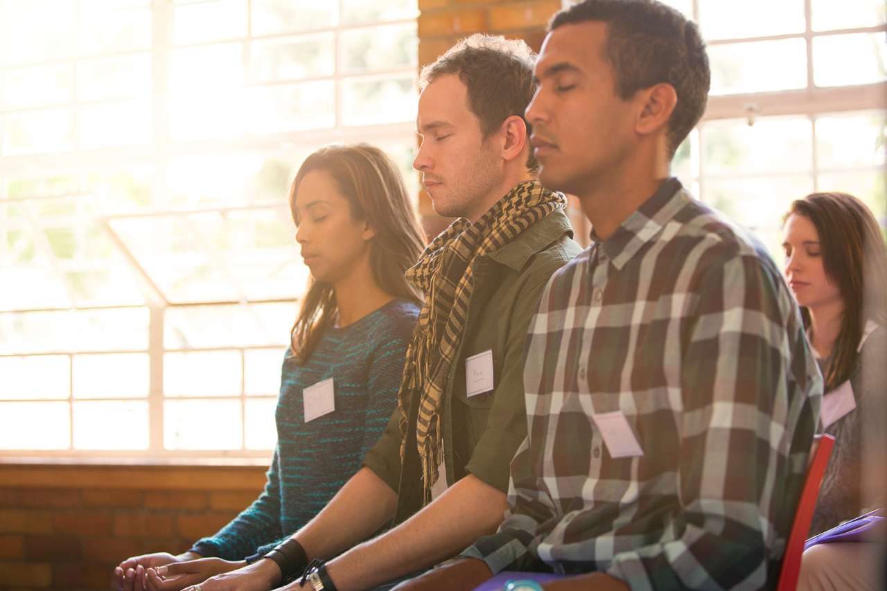 Meditation group therapy